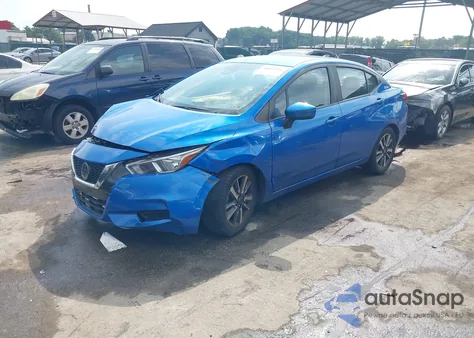 2021 Nissan Versa Sv Xtronic Cvt z USA, uszkodzony, nr VIN 3N1CN8EV6ML862877